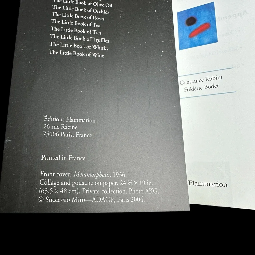 The Little Book of Miro Joan Miro Art‎ History Flammarion 2004 Softcover Book